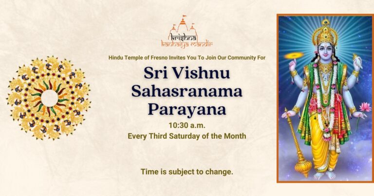 Sri Vishnu Sahasranama Parayana